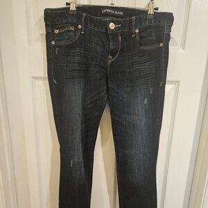 EXPRESS WOMEN'S JEANS SIZE 8R ANKLE SKINNY STELLA LOW RISE